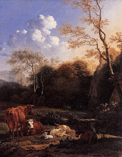 Karel Dujardin Le bocage oil painting image